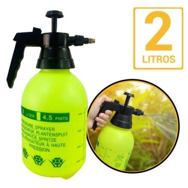 Imagem de Pulverizador Manual 2 Litros Bomba Borrifador Pressão Acumulada - Luga