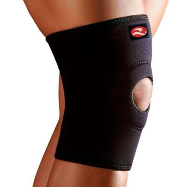 Imagem de Joelheira Neoprene Realtex, Preto, Extra Grande
