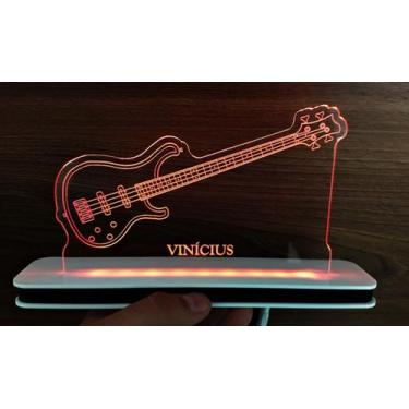 Imagem de Luminária Decorativa com LED Contrabaixo Strinberg - Hobbies do Ofício