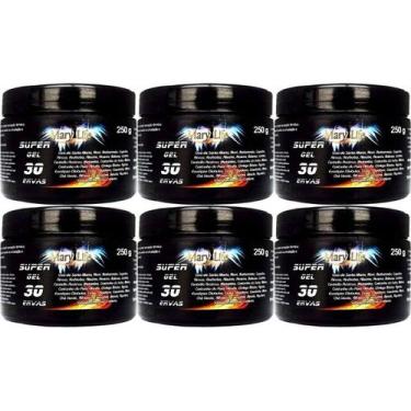 Imagem de Kit 6 Super Gel 30 Ervas 250g Super Potencia Para Conforto - Mary Life