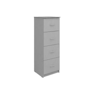 Imagem de Arquivo 04 Gavetas Pasta Suspensa  1,320,460,42m  INCOFLEX  CINZA/CINZ