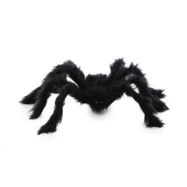 Imagem de Aranha preta com olho vermelho p 50cm - Cromus