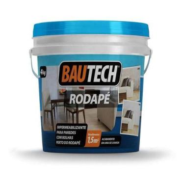 Imagem de Bautech Rodapé 4kg - Impermeabilizante Rodapé