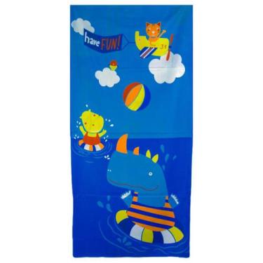 Imagem de Toalhas de Praia 100% Microfibra Poliéster Estampada Modelos Infantil,