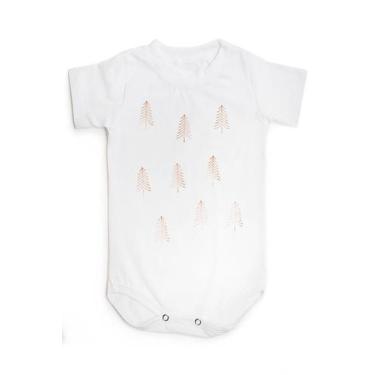 Imagem de Body Manga Curta Leben - Blumen Baby, Branco, 2 anos