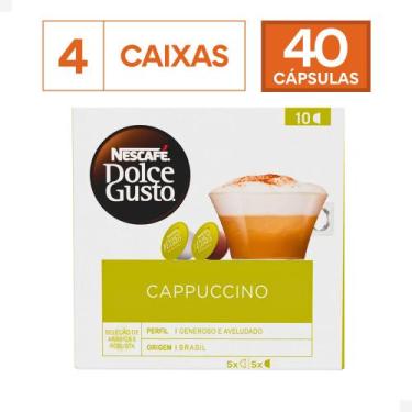 Imagem de Combo 40 Cápsulas Cappuccino Dolce Gusto