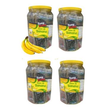 Imagem de Pote Doce de Banana Bananada Tony Kelly c/ 80 un Festas