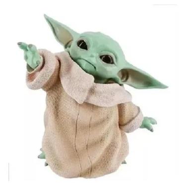 Imagem de Action Figure Figura Ação Star Wars Baby Yoda Estátua 8cm - YY