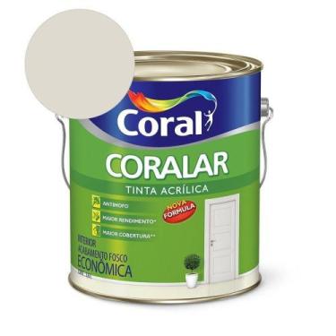 Imagem de Tinta Acrílica Econômica Coralar Acrílico Fosco Gelo 3.6l Coral