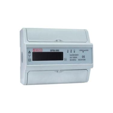 Imagem de Medidor de Energia (kWh) DTS353-TC Trifásico 220/380V - SIBRATEC, Para