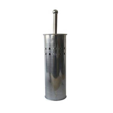 Imagem de Escova sanitaria para banheiro com suporte em metal 27cm - Fu xing