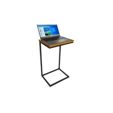 Imagem de Mesa De Apoio Lateral Ou De Canto Para Sofá 65 Cm - Gran Decore