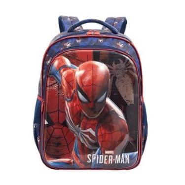 Imagem de Mochila Escolar Homem Aranha 3D 16" 13372 - Infantil-Feminino
