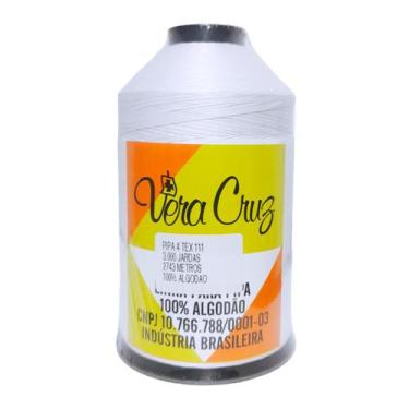 Imagem de Linha De Pipa Vera Cruz 3000 Jardas fio 4, Branco