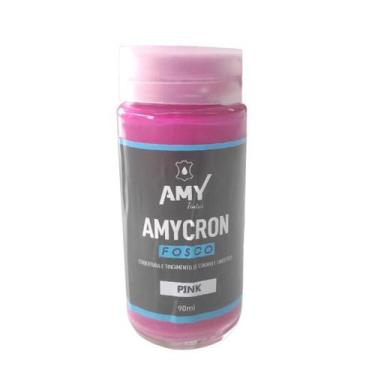 Imagem de Tinta Para Couro Amycron 90ml Diversas Cores, Rosa Pink