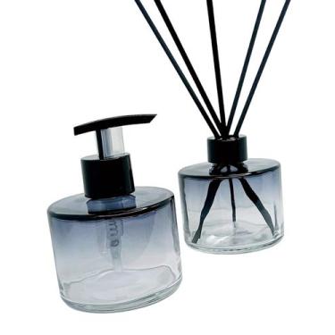 Imagem de Kit lavabo picolo fume 230ml - AMBIENTE, TAMPAS ROSE