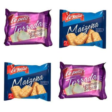 Imagem de Sache Biscoito Maizena E Torrada 280un Clinica Recepção - Le petit