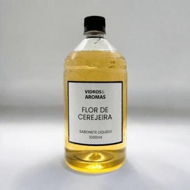 Imagem de Sabonete líquido flor de cerejeira 1 litro - Vidros & Aromas