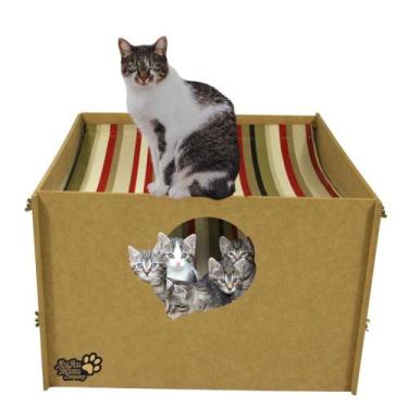 Imagem de Cama De Gato - Au Au Miau Company, LISTRADO