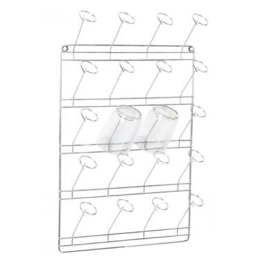 Imagem de Escorredor De Copos De Parede Com Capacidade Para 20 Copos - ARAMEFER
