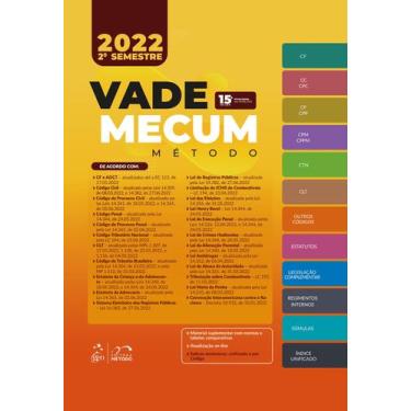 Imagem de Livro - Vade Mecum Metodo 2022 - 2º Semestre