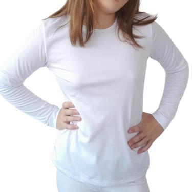 Imagem de Blusa Térmica Infantil Unissex Juvenil Segunda Pele Peluciada 1-2-3-4-