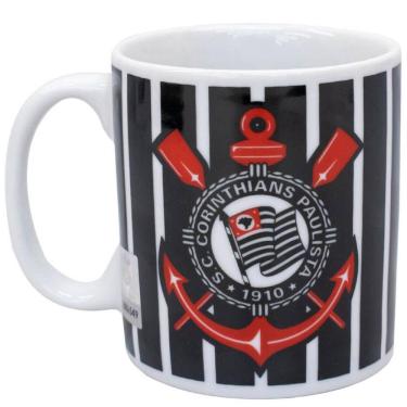 Imagem de Caneca Porcelana 320Ml - Corinthians
