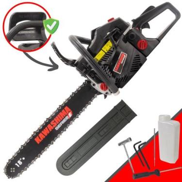 Imagem de Motosserra À Combustão Kawashima KCS-520E 2 Tempos 50,8cc Ergonômica C