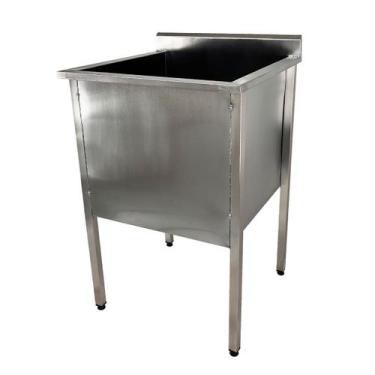 Imagem de Tanque Industrial Inox 60x60x90 cm Nortinox
