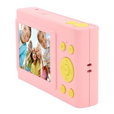Imagem de Câmera Infantil 1080P Câmera Digital de 12MP Aponte e Dispare Com Zoom Digital 16X Cordão de Tela Colorida de 2,4 Polegadas Câmera Compacta Pequena para Crianças Meninos Meninas