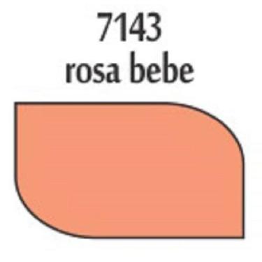 Imagem de Tinta Pva Para Artesanato Fosca 37ml Tons Claro True Colors, ROSA BEBÊ