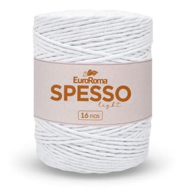 Imagem de Barbante Spesso Light 4/16 381m 1kg Euroroma, BRANCO
