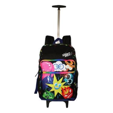 Imagem de Mochila Divertidamente Rodinhas Filme Oficial Escolar 2025 G - Luxcel