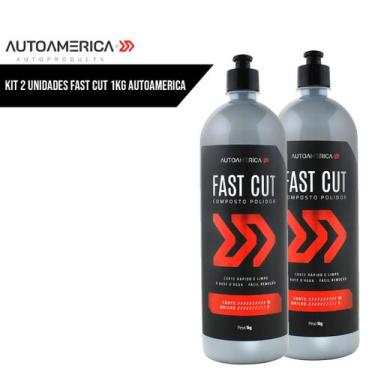 Imagem de Kit 2 Unidades Polidor para Corte Fast Cut 1KG Autoamerica