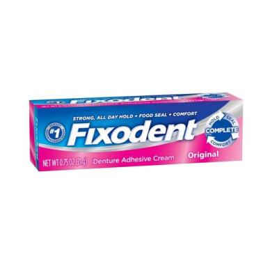 Imagem de Creme Fixador de Dentadura Fixodent Original 21g
