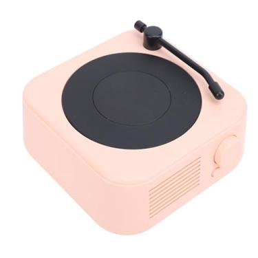 Imagem de Alto-falante retrô Portátil, Toca-discos Multifuncional Portátil Estilo Som Claro Alto-falante retrô Vintage Tipo C Carregamento de Alto Volume para Quarto (Generica1fphwkegg-11)