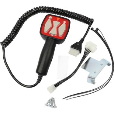 Imagem de QSRUN Controlador portátil Snowplow adequado para Western 56462 para SAM 1306902 para arados de lâmina reta Fisher 9400