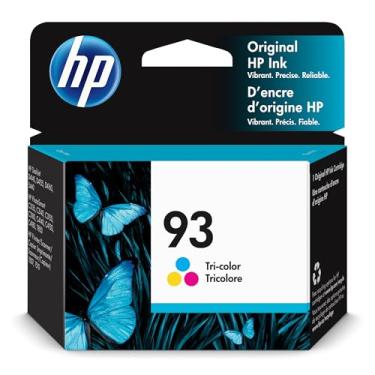 Imagem de HP Cartucho de tinta tricolor 93 | Funciona com HP DeskJet D4100, 5440; PhotoSmart C3100, C4100, 7850; PSC 1500 Series | C9361WN, 1 pacote