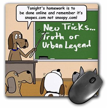 Imagem de 3dRose Teaching Old Dogs New Tricks - Mouse pad, 20 x 20 cm (mp_3384_1)