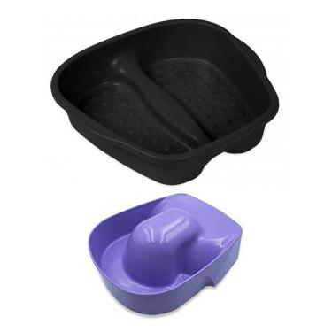Imagem de Kit 1 Bacia Para Pés Pedicure E 1 Tigela Para Mãos Manicure
