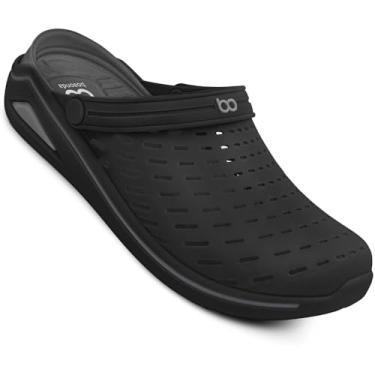 Imagem de Sandália Babuche Boa Onda Brave 1944 Palmilha Conforto Anti Fungos (41/42, Preto)