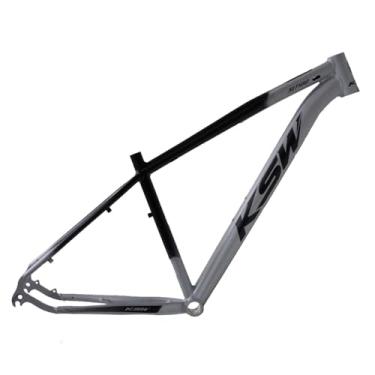 Imagem de Quadro de Bicicleta KSW XLT 100 e 200 em Aluminio 6061 Bicicleta Mountain Bike Aro 29 Cabos Internos (Cinza Tráfego, 19)