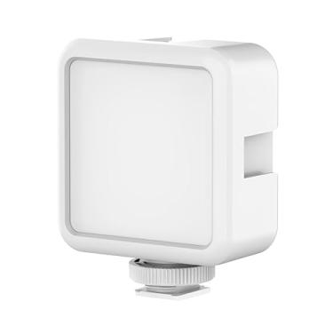 Imagem de Mini Luz de Vídeo Foto Ulanzi VL49 Recarregável Branco, Brilho Ajustável, Bateria 2000mAh, 3 Sapatas Frias, Rosca 1/4", Portátil para Vídeo, Vlogs e Fotografia