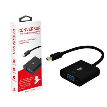 Imagem de Cabo Adaptador Conversor De Mini Displayport Para Vga - 5+