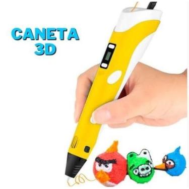 Imagem de Caneta Impressora 3D com Tela Digital para Ajuste de Temperatura - Imp