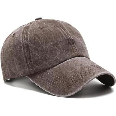 Imagem de Boné Liso Masculino Feminino Unissex Sarja Aba curvada Com Regulagem D