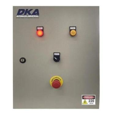 Imagem de Painel Estrela Triangulo P/ Bombas e Compressores 15cv 220v - DKA