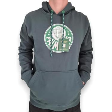 Imagem de Moletom Palmeiras Canguru Tradicional Verde
