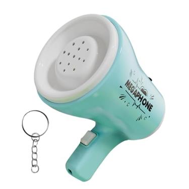 Imagem de Amagogo portátil megafone megafone bullhorn handheld amplificador alto -falante para esportes ao ar livre, Azul