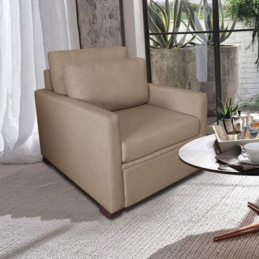 Imagem de Poltrona Cama Meca_MA que se Transforma em Sofá Cama Solteiro Resisten